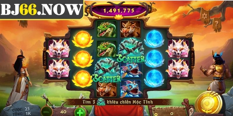 Cơ chế vòng quay miễn phí Đại Chiến Mộc Tinh BJ66